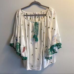 Flouncy Floral Summer Top